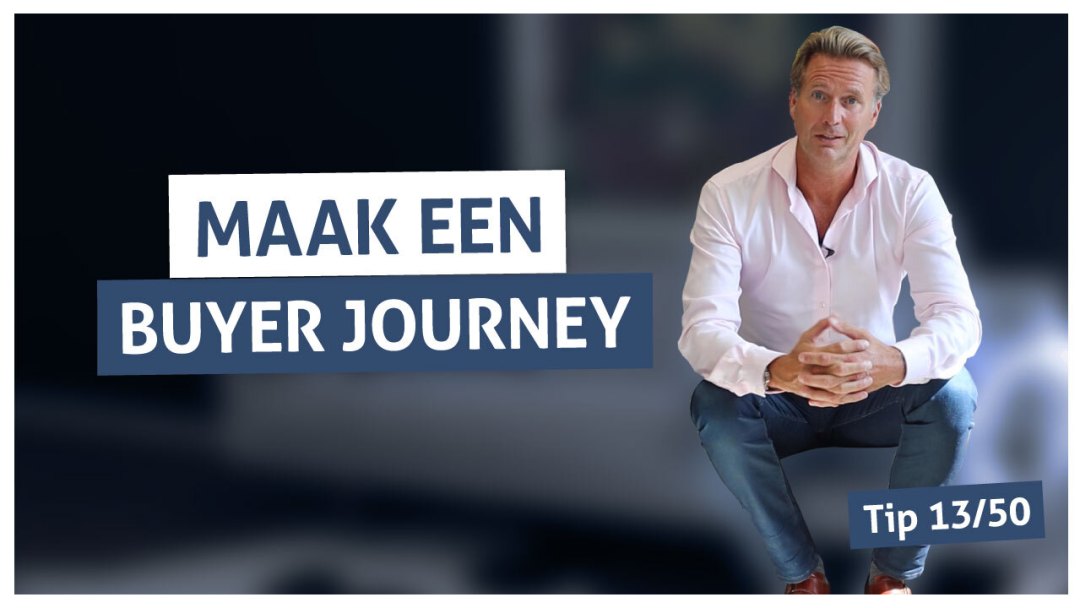 Tip 13 | Maak een buyer journey